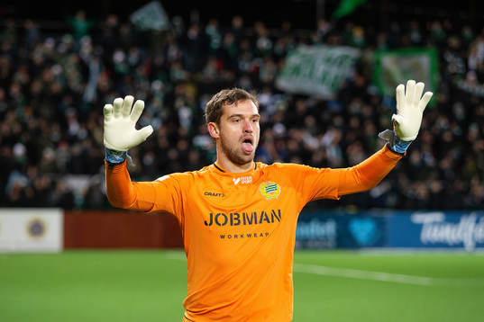 Hammarbys Davor Blazevic jublar