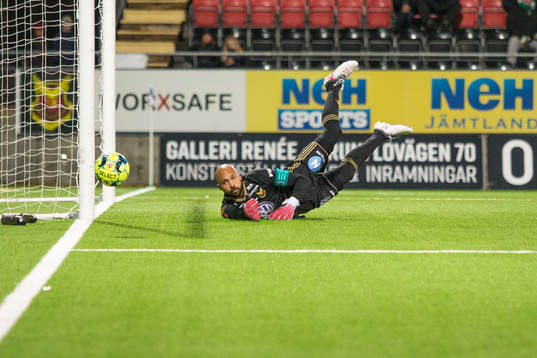 Östersunds målvakt Aly Keita