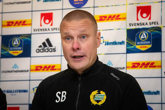 Hammarbys tränare Stefan Billborn
