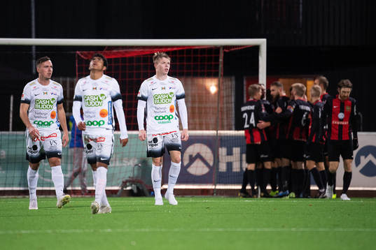Varbergs spelare deppar