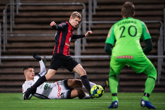Varbergs Astrit Seljmani och Brommapojkarnas Fritof