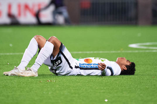 Varbergs Keanin Ayer Boya deppar