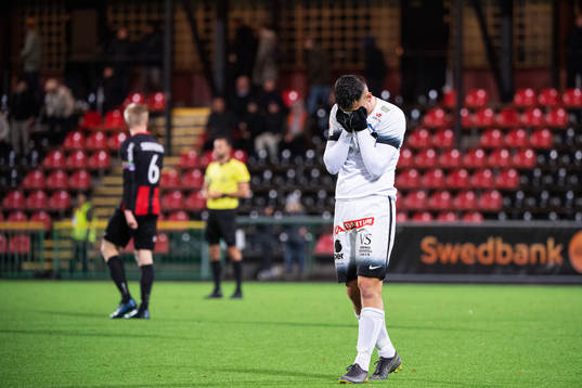 Varbergs Astrit Seljmani deppar