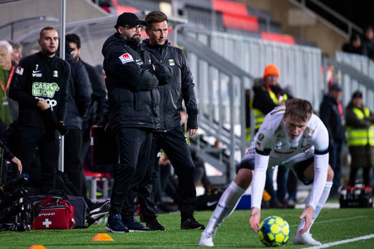 Varbergs tränare Joakim Persson