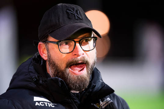 Varbergs tränare Joakim Persson