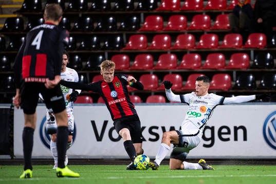 Varbergs Astrit Seljmani och Brommapojkarnas Gustav