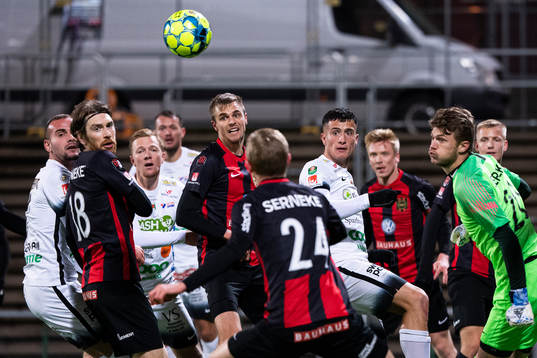 Brommapojkarnas och Varbergs spelare