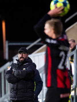 Varbergs tränare Joakim Persson