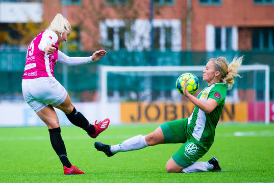 Uppsalas Ellen Toivio och Hammarbys Ellen Gibson