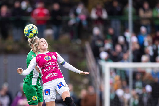 Uppsalas Agnes Nyberg och Hammarbys Emma Jansson