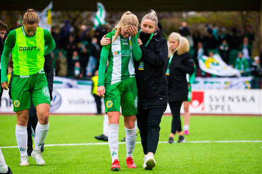 Hammarbys Hanna Lundkvist deppar