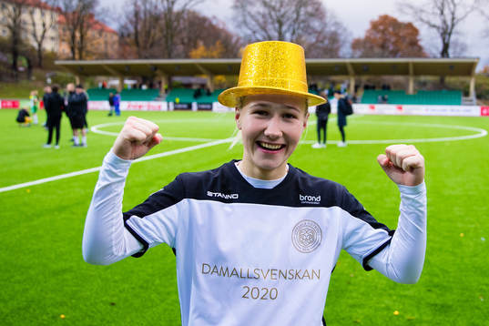 Uppsalas Marika Bergman Lundin jublar