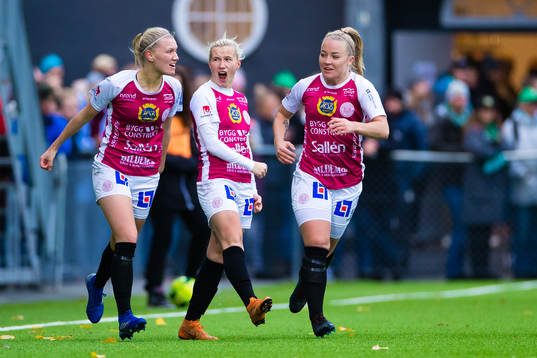 Uppsalas Marika Bergman Lundin (m) jublar
