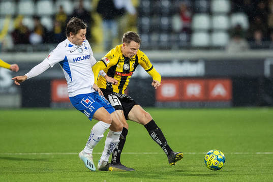 IFK Norrköpings Simon Thern och Häckens Viktor Lundberg