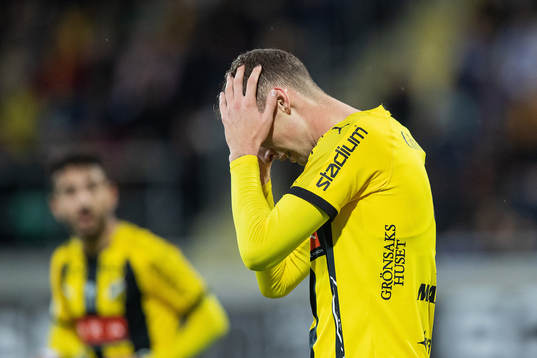 Häckens Gustaf Nilsson deppar