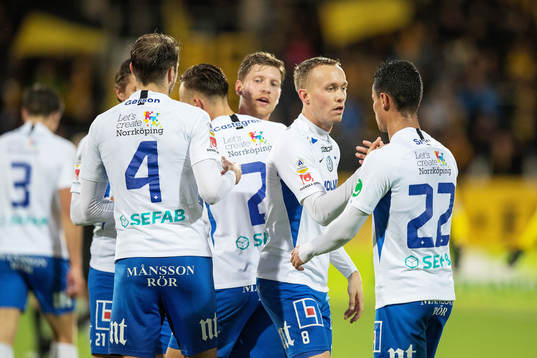 IFK Norrköpings spelare jublade