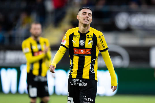 Häckens Ali Youssef deppar