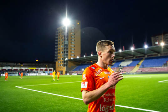 AFC Eskilstunas Gustav Jarl deppar