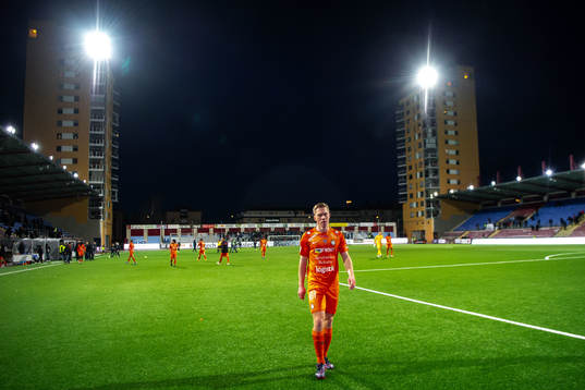 AFC Eskilstunas Gustav Jarl deppar