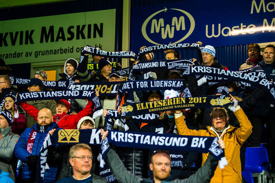 Spectators in the stands