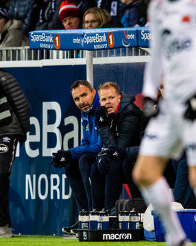 Joakim Klæboe, assistant coach of Kristiansund, and