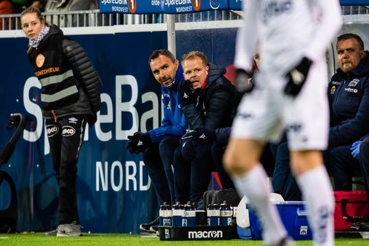 Joakim Klæboe, assistant coach of Kristiansund, and