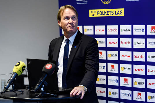 Tre Kronors förbundskapten Johan Garpenlöv