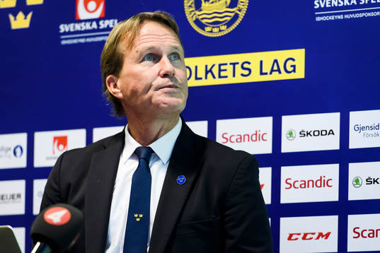 Tre Kronors förbundskapten Johan Garpenlöv