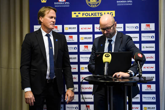 Tre Kronors förbundskapten Johan Garpenlöv
