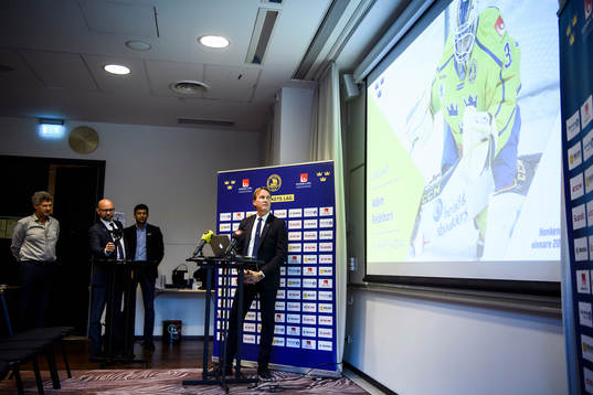 Tre Kronors förbundskapten Johan Garpenlöv