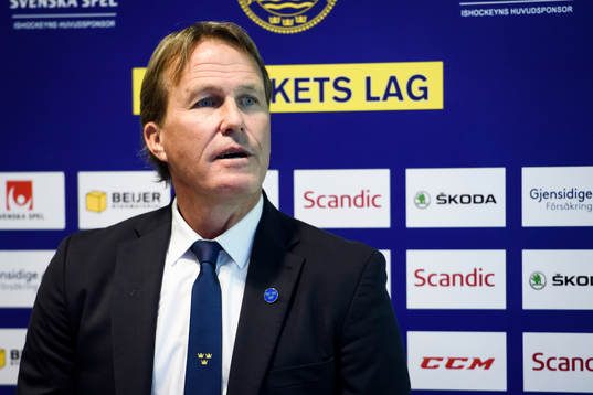 Tre Kronors förbundskapten Johan Garpenlöv