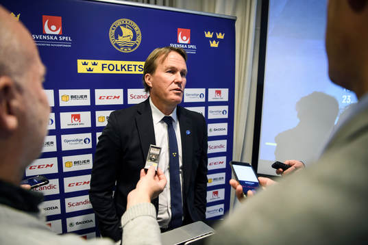 Tre Kronors förbundskapten Johan Garpenlöv