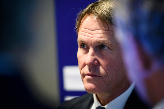 Tre Kronors förbundskapten Johan Garpenlöv