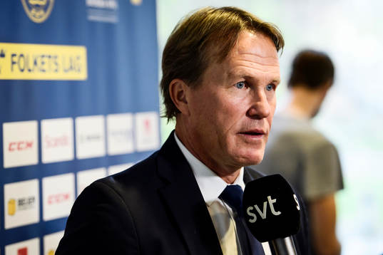Tre Kronors förbundskapten Johan Garpenlöv
