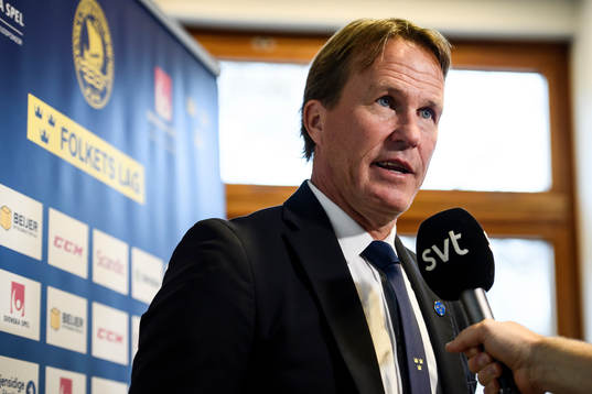 Tre Kronors förbundskapten Johan Garpenlöv