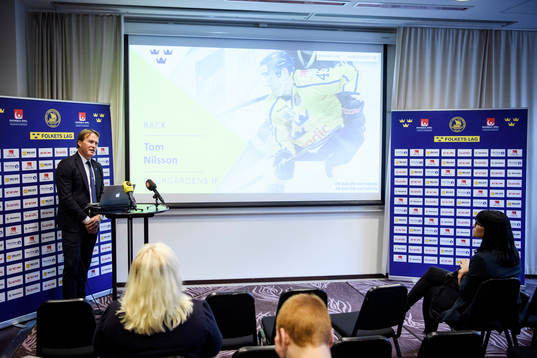 Tre Kronors förbundskapten Johan Garpenlöv