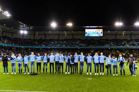 Malmö FFs P16-lag hyllas för sitt SM-guld