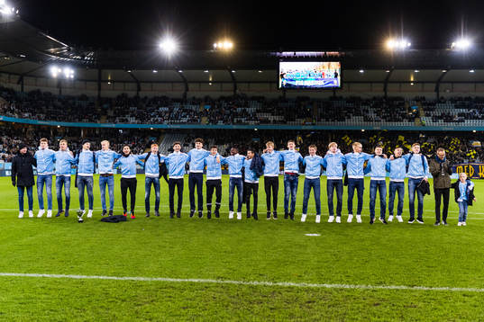 Malmö FFs P16-lag hyllas för sitt SM-guld