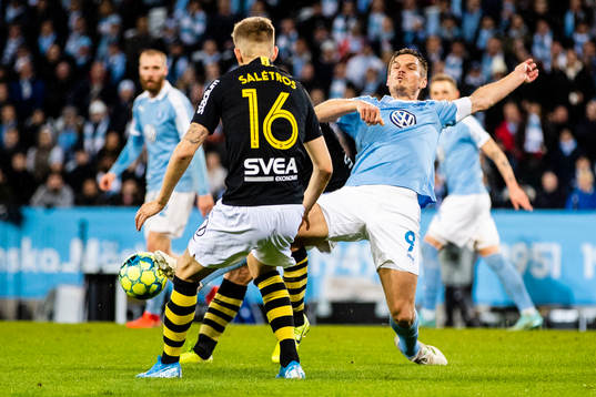 s Anton Salétros och Malmö FFs Markus Rosenberg