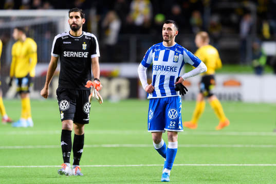 IFK Göteborgs målvakt Ioannis Anestis och Giorgi