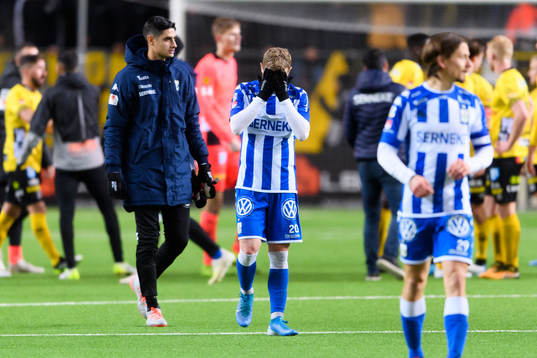 IFK Göteborgs Victor Wernersson deppar
