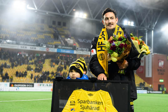 Elfsborgs Stefan Ishizaki hyllas