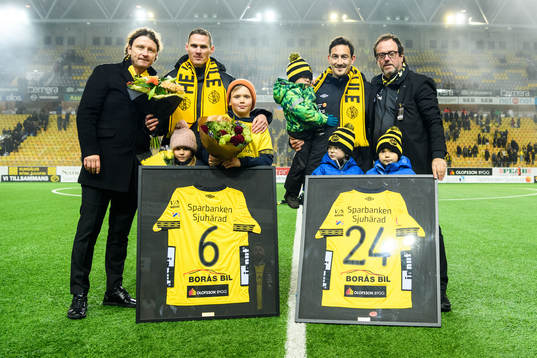 Elfsborgs Jon Jönsson och Stefan Ishizaki hyllas
