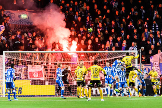 Kamp framför IFK Göteborgs mål