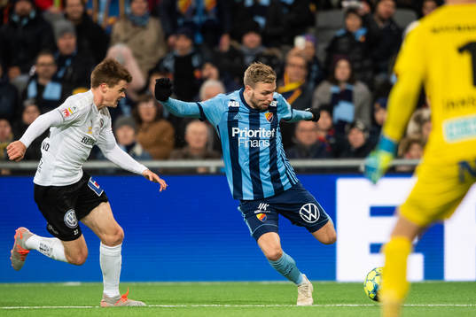 Djurgårdens Jonathan Ring och Örebros Albin Granlund