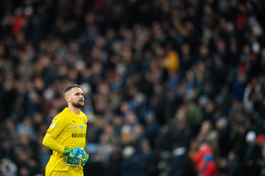 Örebros målvakt Oscar Jansson
