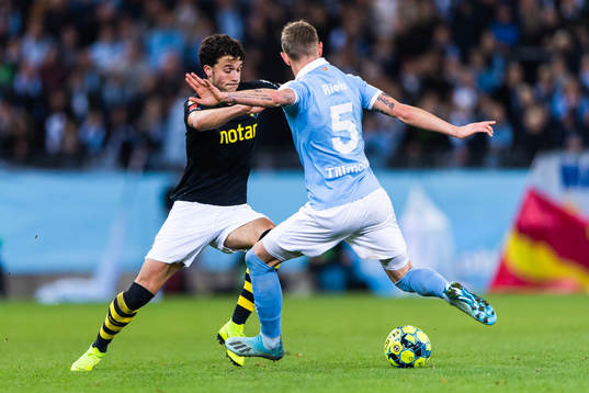 s Daniel Granli och Malmö FFs Sören Rieks