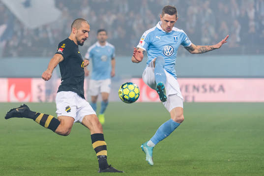 s Panajotis Dimitriadis och Malmö FFs Sören Rieks