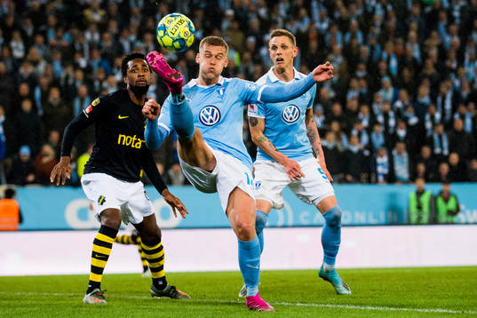 Malmö FFs Felix Beijmo och Sören Rieks