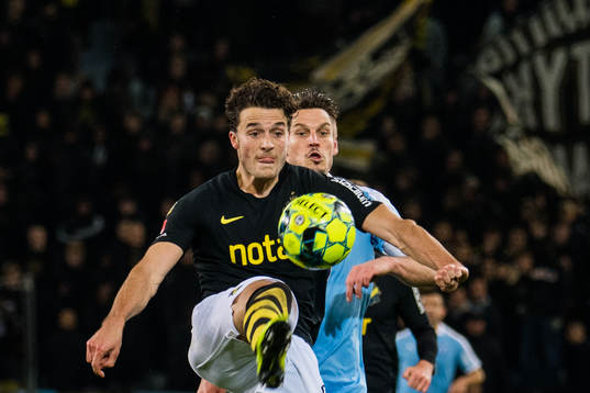 s Daniel Granli och Malmö FFs Markus Rosenberg